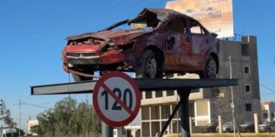 سيارات محطمة على الطرق.. الأردن يلجأ لـ«الصدمة البصرية» لتقليل الحوادث