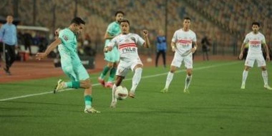 شوط أول سلبي بين الزمالك وبيراميدز فى الدوري