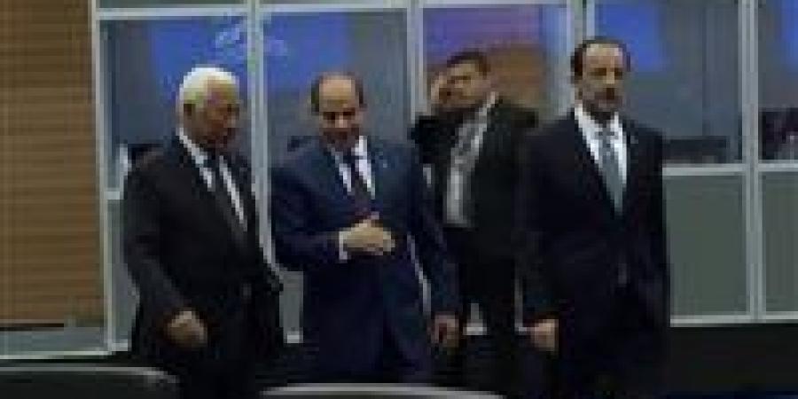 لحظة وصول الرئيس السيسي إلى مقر الاجتماع التشاوري لقادة دول عربية وأوروبية في قبرص