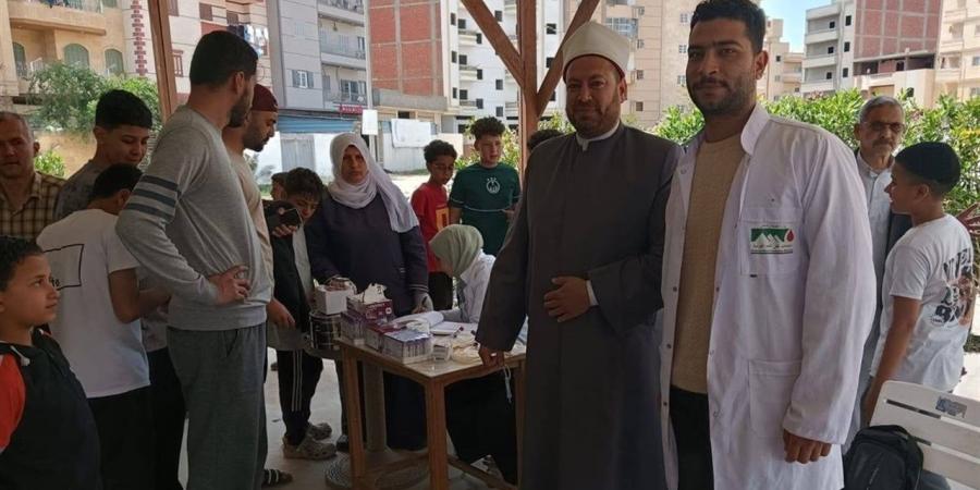 "أوقاف دمياط" تشارك في حملة للتبرع بالدم أمام المساجد