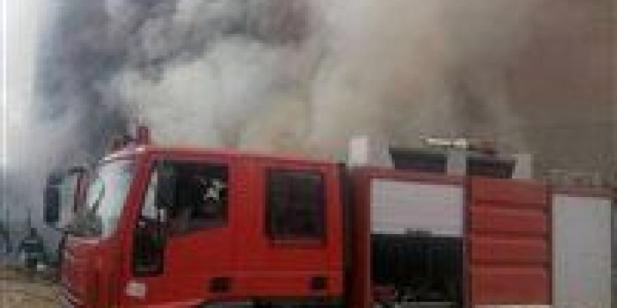 اخماد حريق اندلع داخل شقة سكنية في ملوي بالمنيا