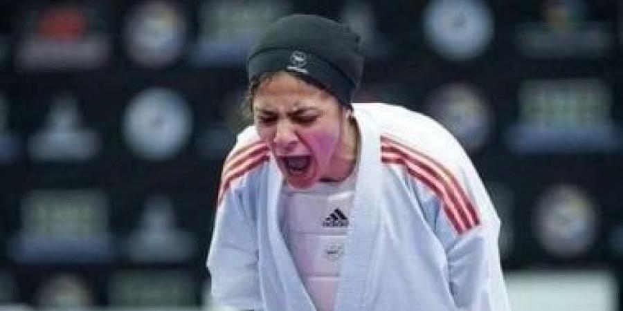 منة الهوارى تحقق فضية الدورى العالمى للكاراتيه