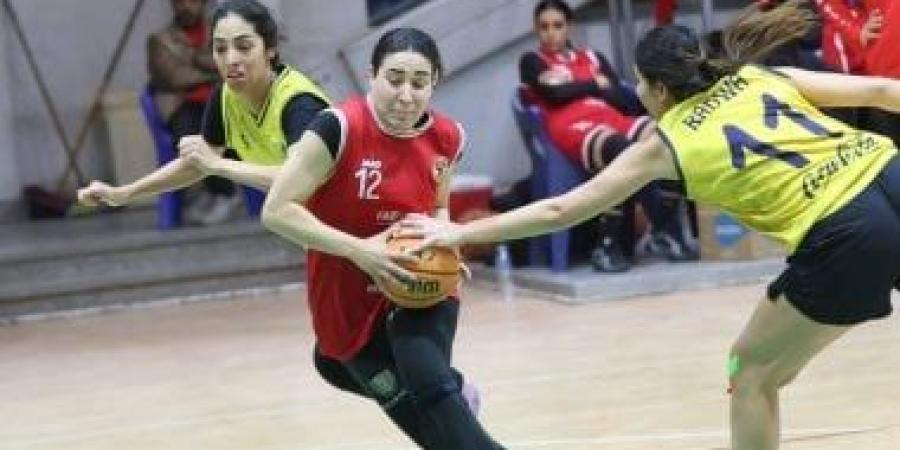 الأهلى وسبورتنج يحسمان أولى مباريات نصف نهائى السوبر لكرة السلة للسيدات