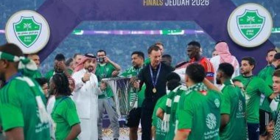 مدرب الأهلي السعودي: فخورون بالإنجاز التاريخي.. وسنحتفل يومين ثم نعود للعمل