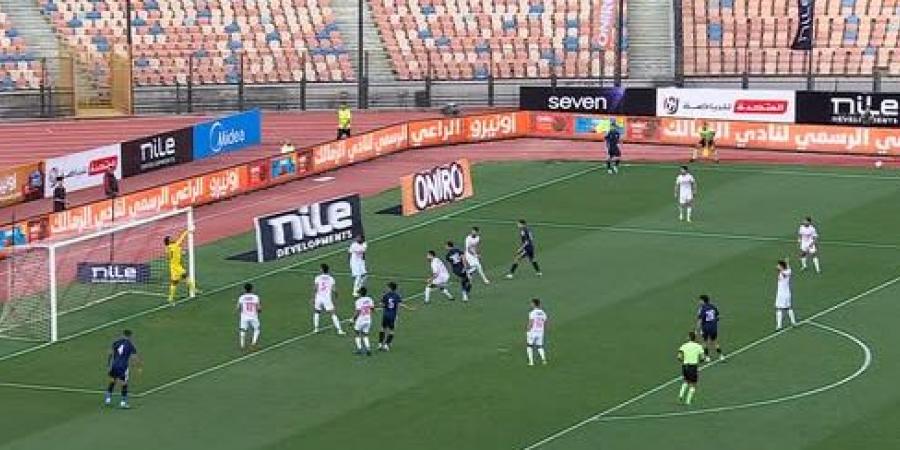 الزمالك ضد إنبي.. ملخص اهداف ونتيجه مباراة الزمالك وإنبي في الدوري المصري الممتاز بعد مرور 15 دقيقة
