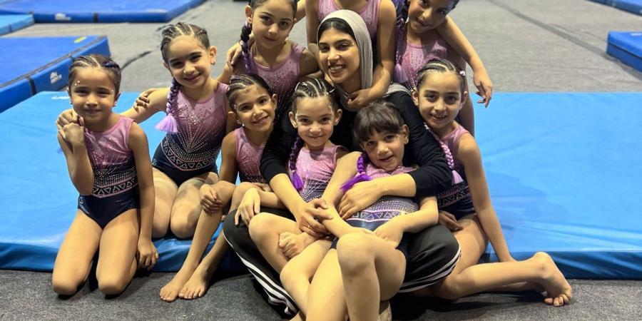 بنات سيتي كلوب يواصلن التألق في بطولة الجمهورية للجمباز