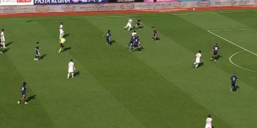 إنبى يضغط والزمالك يؤمن دفاعاته فى أول 15 دقيقة بالمباراة