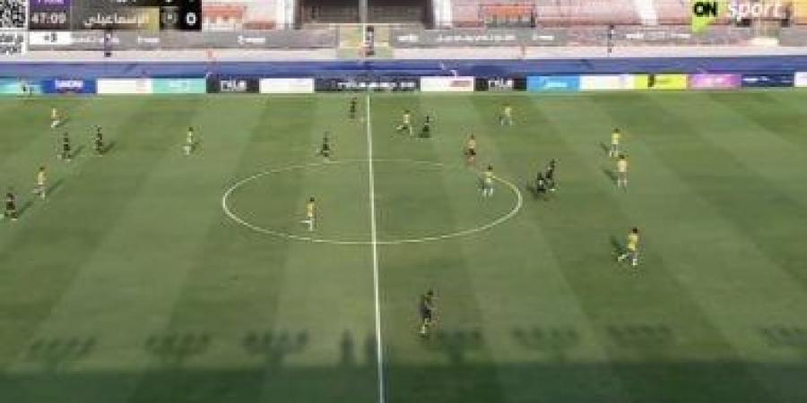 نهاية الشوط الأول.. تعادل سلبى بين الإسماعيلى وبتروجت بدوري نايل