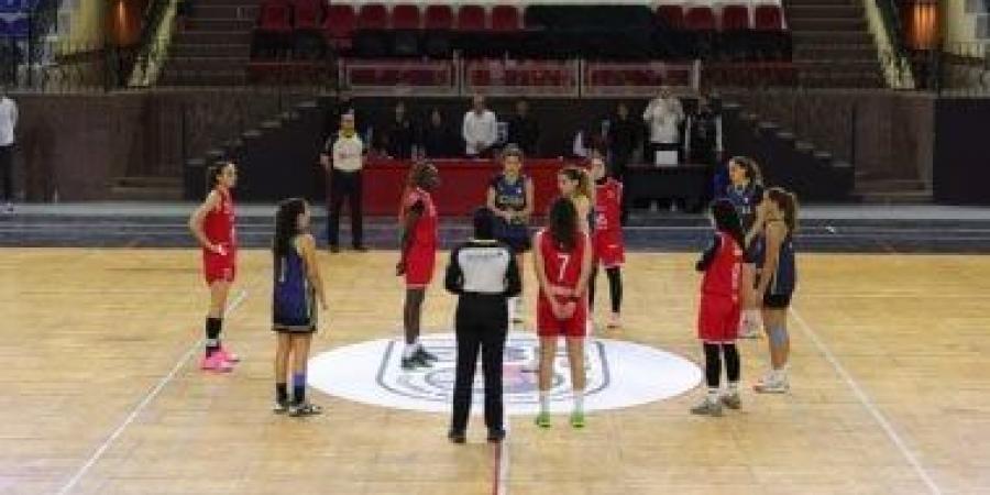 الأهلى مع الجزيرة وسبورتنج يواجه هليوبليس اليوم بنصف نهائى دورى السلة