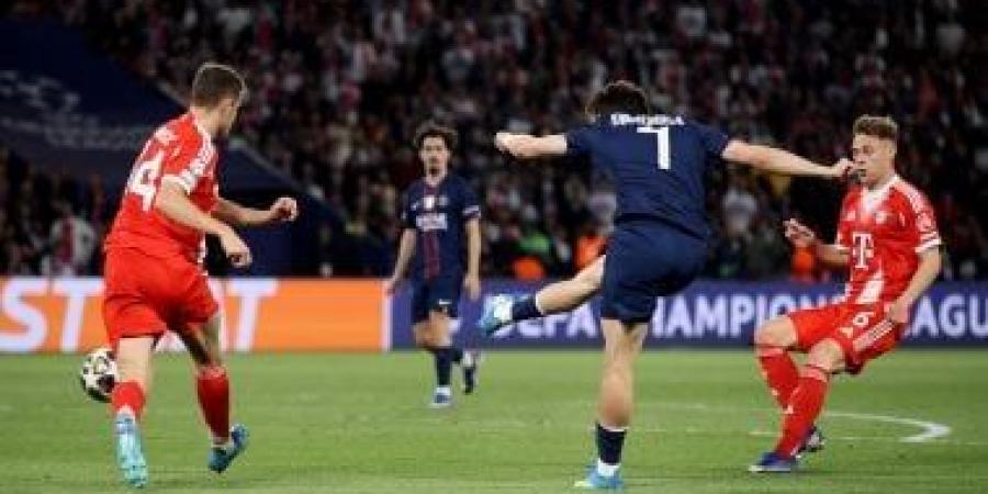 بي اس جي ضد البايرن.. شوط أول ناري ينتهي بتقدم باريس 3-2 "فيديو"