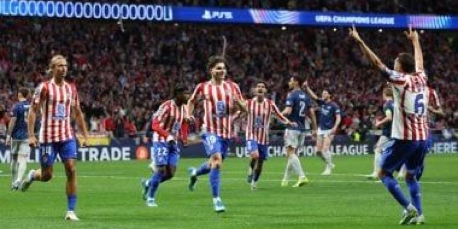 أتلتيكو مدريد ضد أرسنال.. ألفاريز يتعادل للروخي بلانكوس في الدقيقة 56.. صور