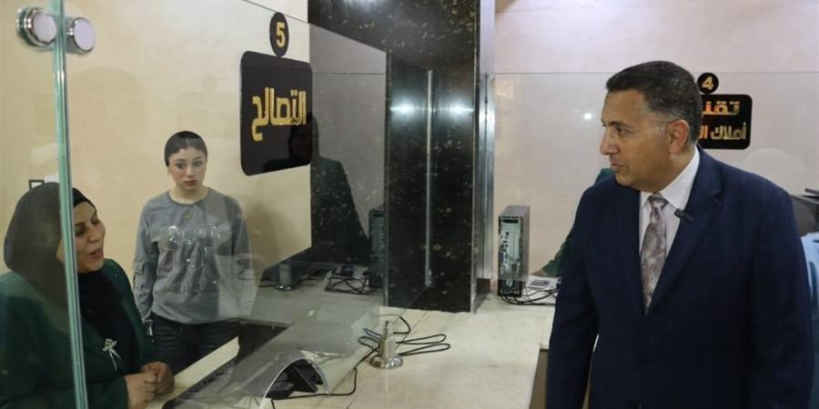 محافظ القليوبية يفتتح أعمال تطوير المركز التكنولوجي بقرية "ميت حلفا"