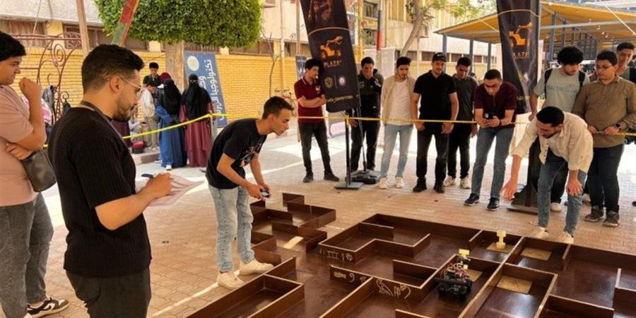 جامعة المنصورة تطلق النسخة الثانية لمسابقة بلازا للروبوتات بمشاركة طلابية واسعة
