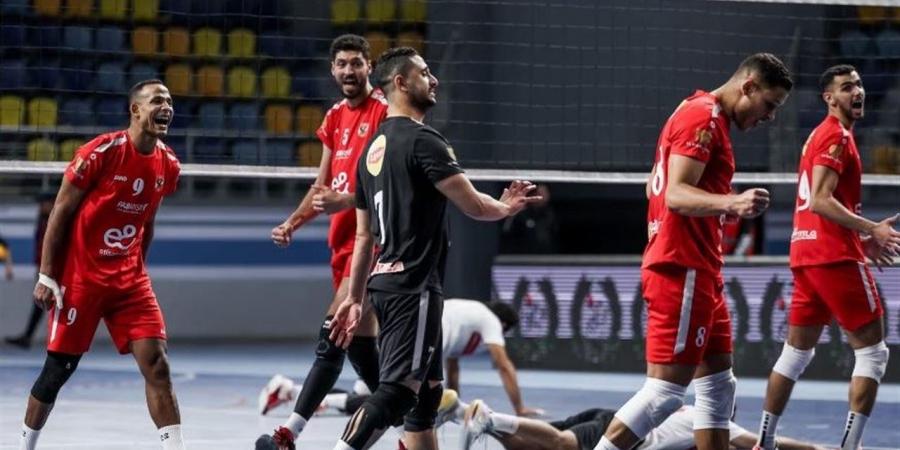 الأهلي في مواجهة بتروجت الليلة بنصف نهائي بطولة إفريقيا للطائرة