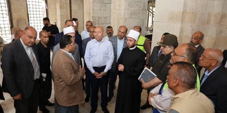 وزير الأوقاف ومحافظ القاهرة يتابعان أعمال الترميم لعددٍ من المساجد والأماكن الأثرية