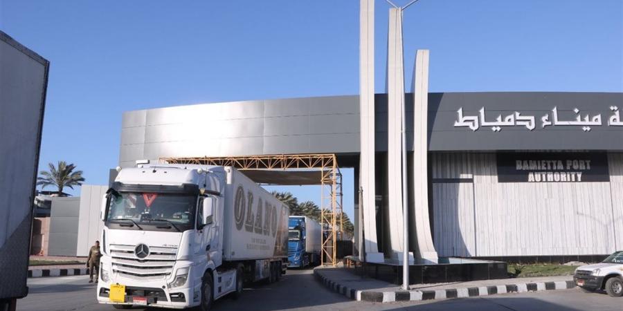 ميناء دمياط يستقبل 8 سفن ومغادرة 7 وتداول 92517 طن بضائع