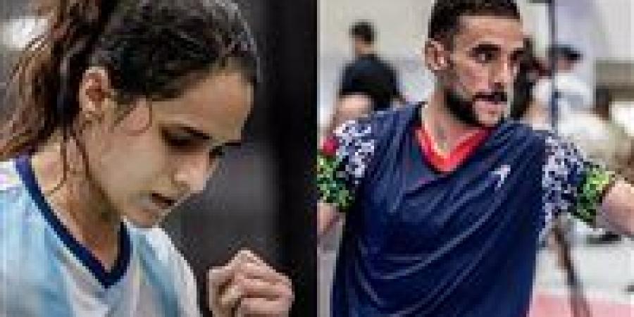 تأهل أدهم حاتم ونور يسري بطولة العالم الريشة الطائرة نيودلهي