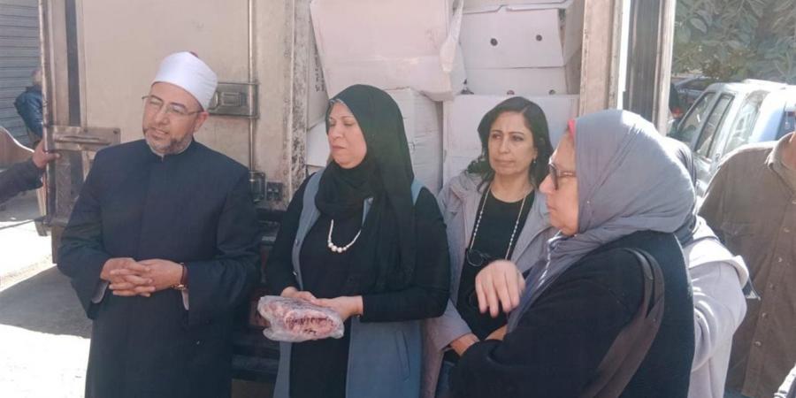 تضامن الإسكندرية: توزيع 4 أطنان من لحوم الأضاحي على الأسر الأولى بالرعاية