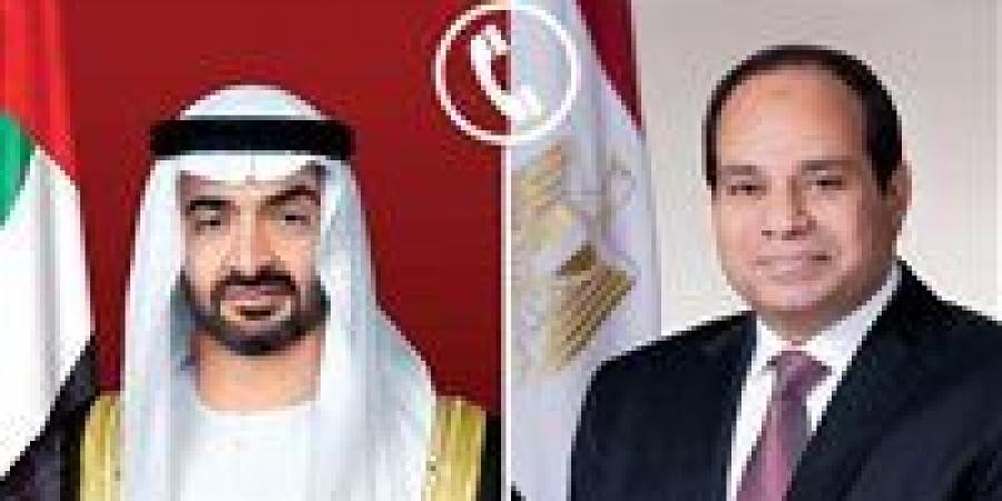 في اتصال مع الشيخ محمد بن زايد.. الرئيس السيسي يدين العدوان الإيراني على الإمارات