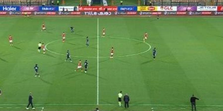الشوط الأول ..الأهلي يتقدم على إنبي بثنائية نظيفة في مرحلة التتويج بالدوري