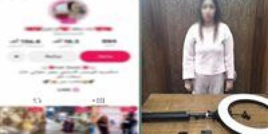 القبض على صانعة محتوى نشرت فيديوهات مثيرة بمواقع التواصل