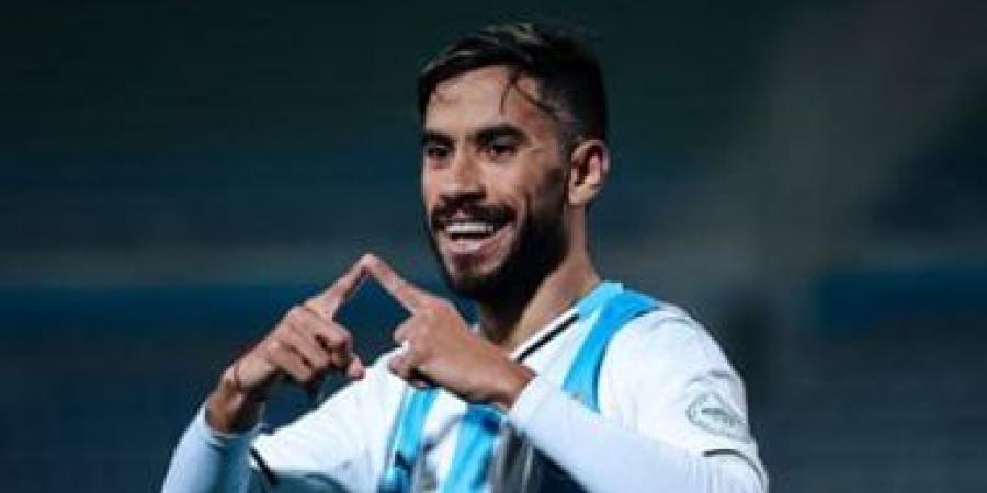 ناصر ماهر يدرك التعادل لبيراميدز أمام سيراميكا (1-1)