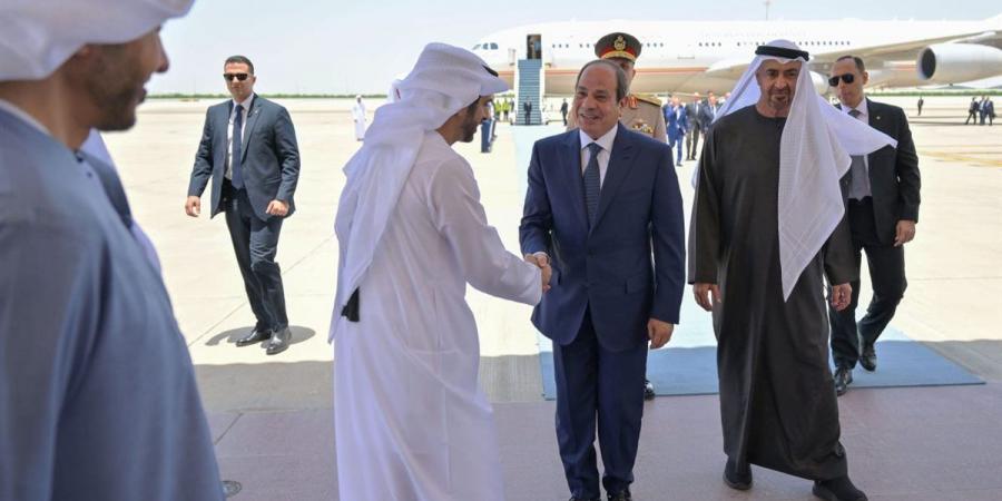 الرئيس السيسى يجري زيارة أخوية لدولة الإمارات