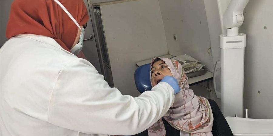 الكشف على 2572 مواطنًا ضمن قافلة طبية بقرية الأبشيط بالمحلة