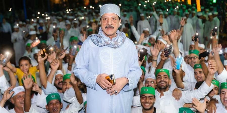 مريدو الطرق الصوفية يتوافدون على السويس للمشاركة في الليلة الختامية لمولد "سيدي الغريب"