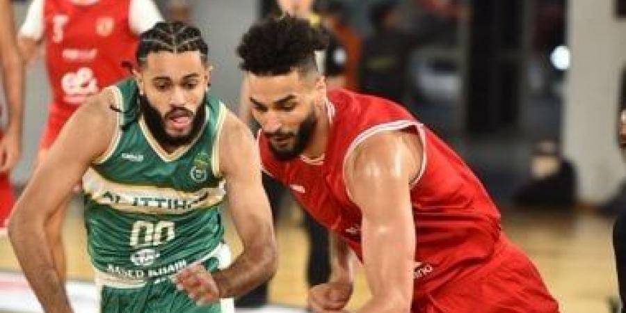 الأهلى يفوز على الاتحاد ويتقدم فى سلسلة نهائى دورى كرة السلة