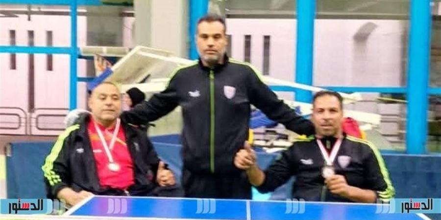 محافظ كفرالشيخ يهنئ أبطال الإرادة والتحدى لحصولهم على برونزيتي بطولة الجمهورية لتنس الطاولة
