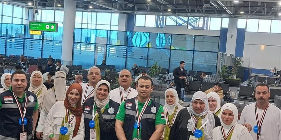 وصول حجاج المستوى الثانى لحجاج الجمعيات الأهلية الأراضى المقدسة بالقليوبية