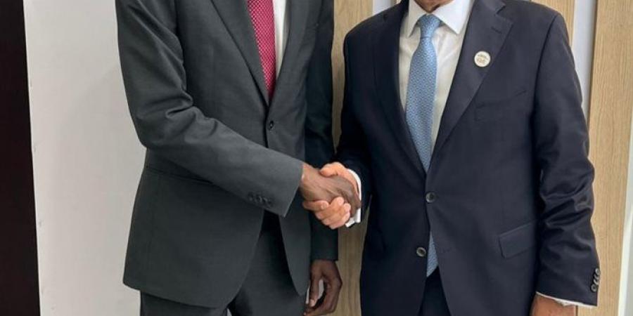 وزير الخارجية يلتقي نظيره السنغالي على هامش افتتاح المقر الجديد لجامعة سنجور بالإسكندرية