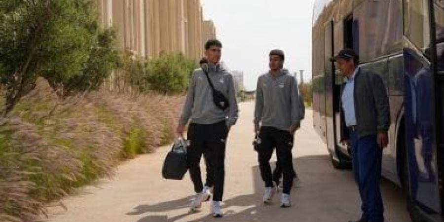 بعثة منتخب الناشئين تصل إلى المغرب للمشاركة في كأس الأمم الأفريقية