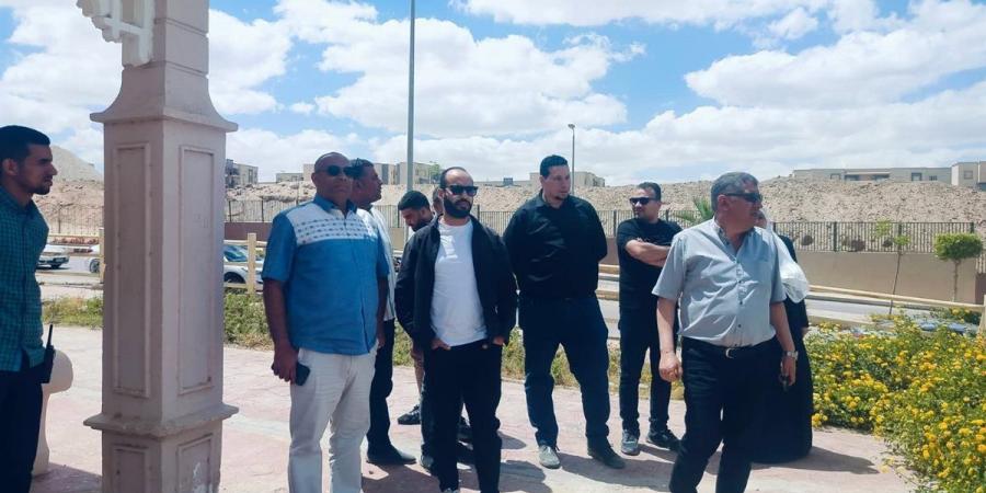 رئيس جهاز حدائق أكتوبر يتابع أعمال التطوير والزراعة بمشروع "دار مصر" المرحلة الثانية