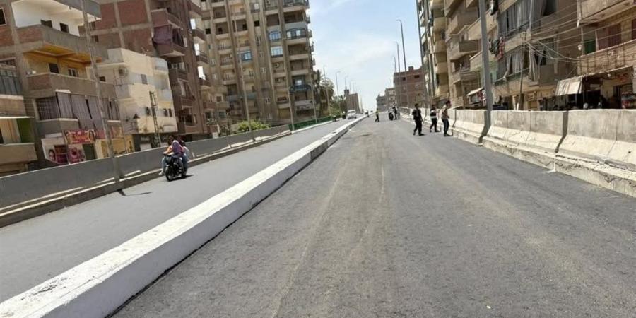 افتتاح تجريبي لكوبري الباجور لتخفيف الكثافات المرورية وتحقيق السيولة بالشوارع