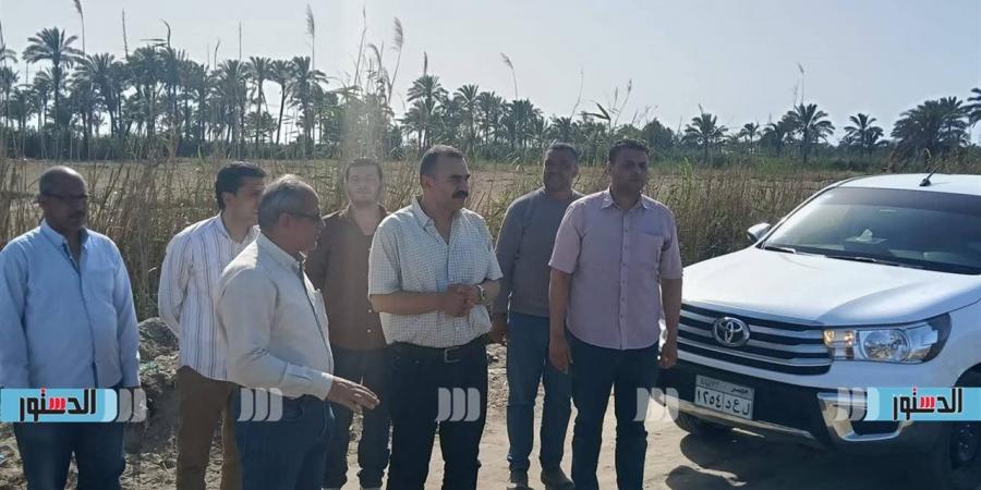 السكرتير العام المساعد لكفر الشيخ يتفقد المشروعات الخدمية ببلطيم