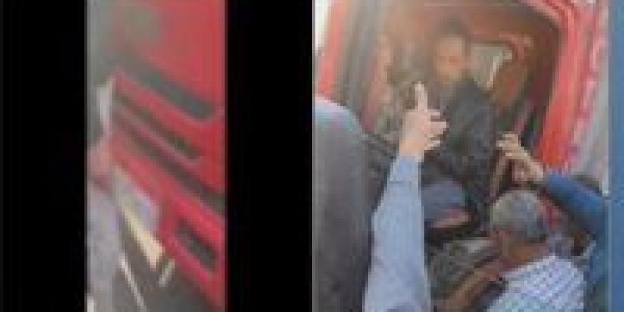 القبض على سائق متهم بصدم فتاة بسيارة نقل حال عبورها مزلقان قطار بالقليوبية