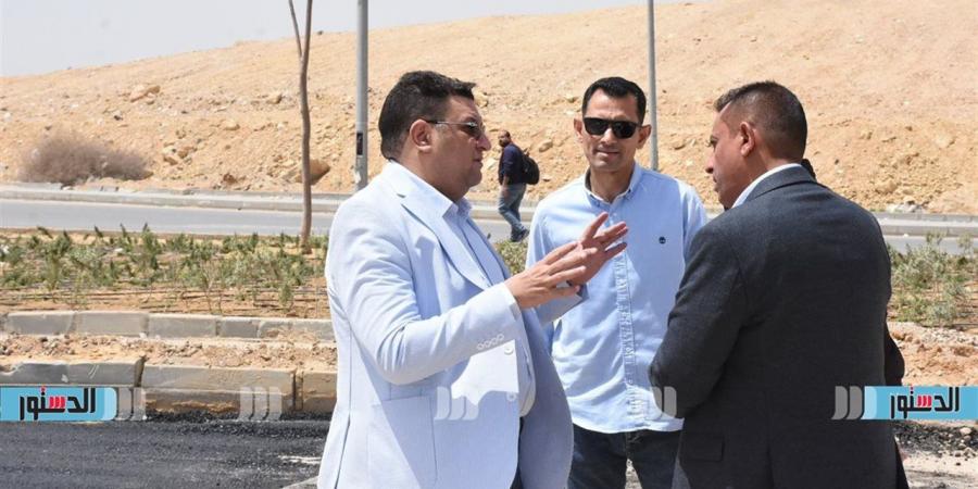 رئيس "القاهرة الجديدة" يتابع تطوير ميدان أرابيلا والتسعين الشمالي ورفع كفاءة المحاور الرئيسية