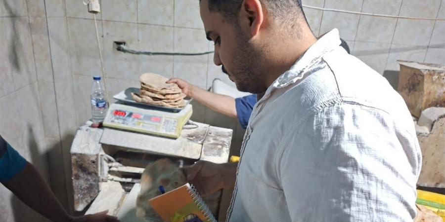 22 محضرًا تموينيًا في حملات مكبرة ببسيون وكفر جعفر بالغربية