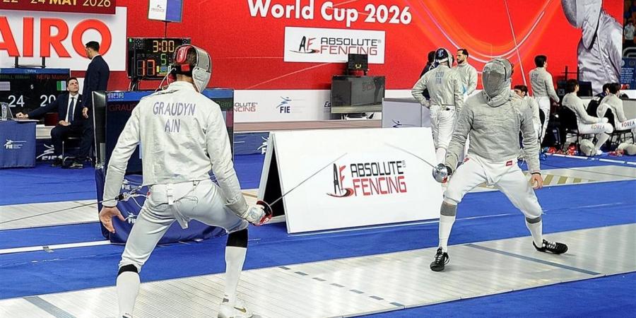 فرنسا تحصد ذهبية الفرق باليوم الأخير لكأس العالم لسلاح السيف للرجال بالقاهرة