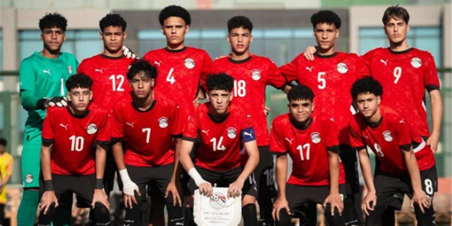 بث مباشر شاهد مباراة منتخب مصر للناشئين تحت 17 سنة ضد كوت ديفوار