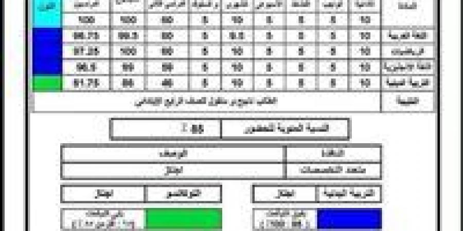 ظهور نتيجة الصف الثالث الابتدائي 2026 بالقاهرة.. استعلم الآن