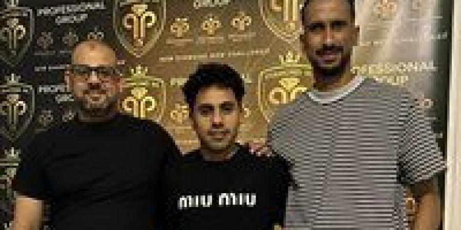 دياموند يضم أحمد سمير لاعب خط وسط كفر الشيخ 3 مواسم