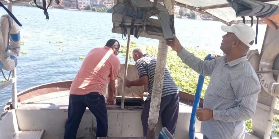 حملات رقابية على المعديات والمراكب النهرية بالبحيرة