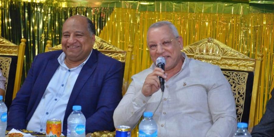 إسلام أحمد رئيس نادي 23 يوليو يشهد تكريم الأبطال الدوليين
