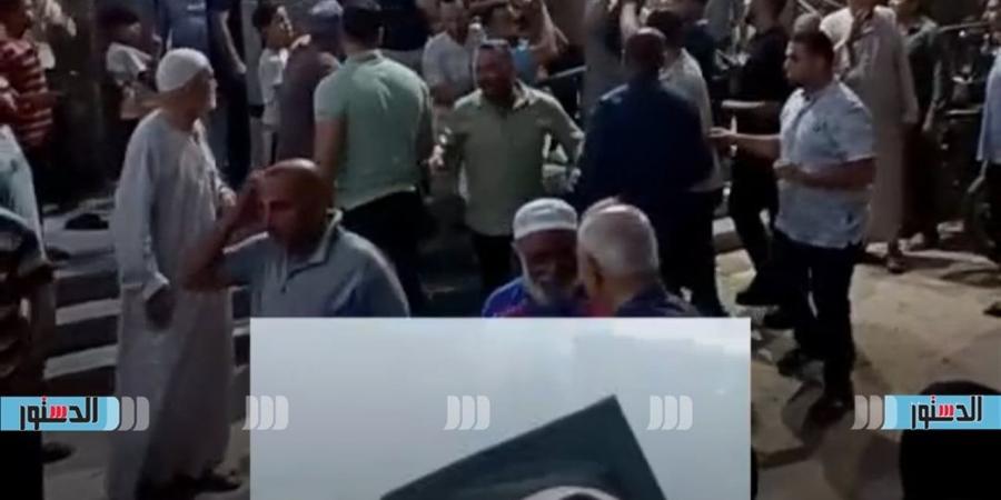 تشييع جثمان سيدة قتلها زوجها بسبب "خروف العيد" بالشرقية