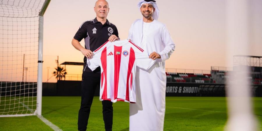 أندريس إنييستا يقود جلف يونايتد بالقسم الثاني الإماراتي