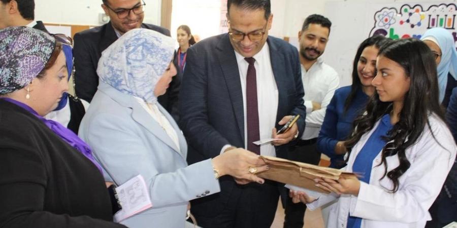 افتتاح المعرض العلمي الإقليمي للعلوم (2025 - 2026) بالمدرسة المصرية اليابانية بطنطا