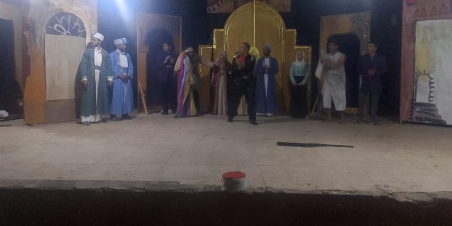 انطلاق أولى ليالي العرض المسرحي "من قتل البشتيلي" بقصر ثقافة مغاغة
